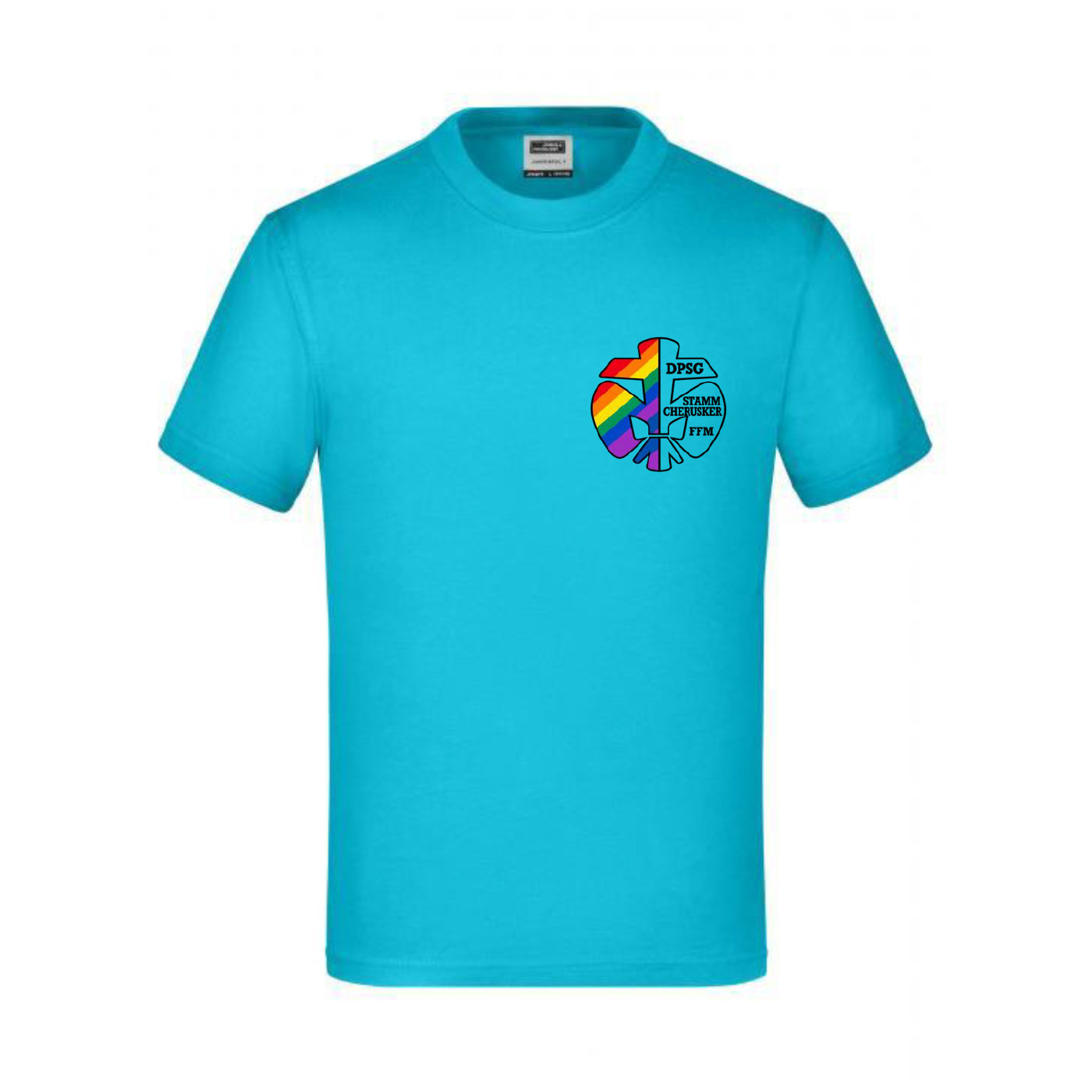 T-Shirt Regenbogen-Lilie